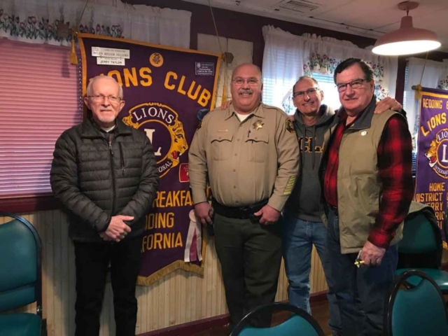 Sheriff Bonsenko (January 3, 2019) Lions Larry, Ron, & Norm